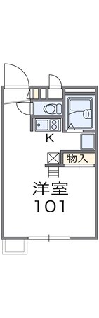 レオパレスルニＩの物件間取画像